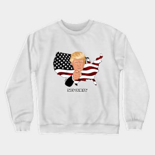 Donald Trump Mugshot Not Guilty Crewneck Sweatshirt